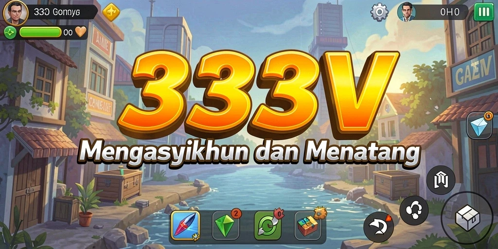 Tampilan gameplay 333V yang menarik dan interaktif.