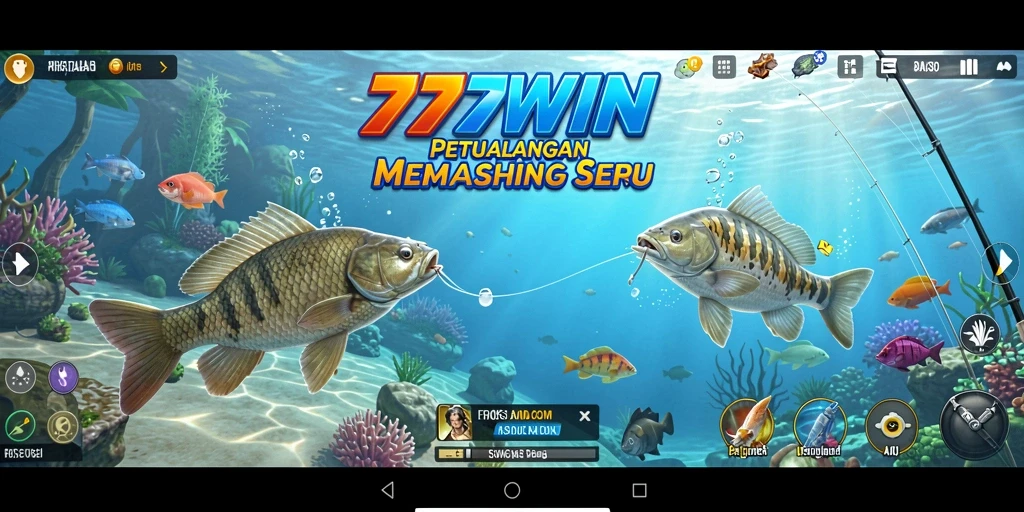 Gameplay memancing yang mengasyikkan di 777WIN.