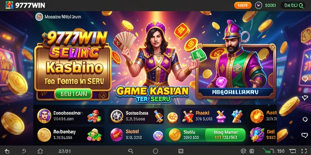 Tampilan gameplay 9777WIN yang menarik dan seru.