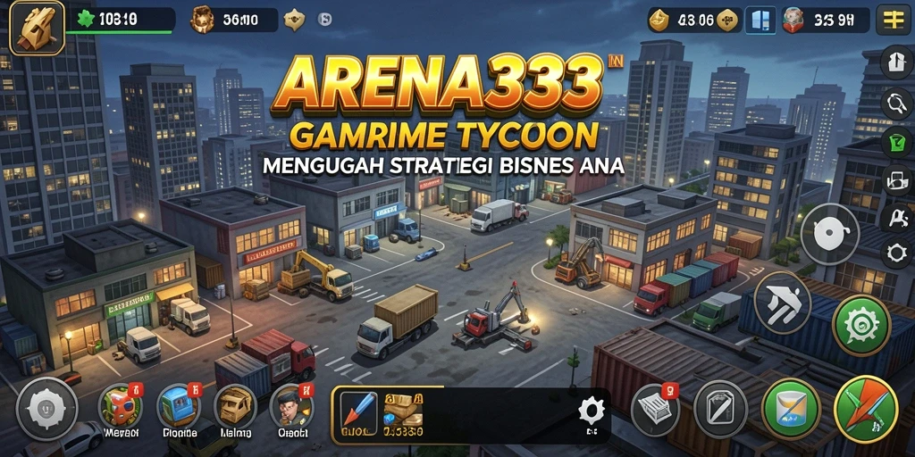 Gameplay Tycoon seru di ARENA333 dengan strategi yang mendebarkan.