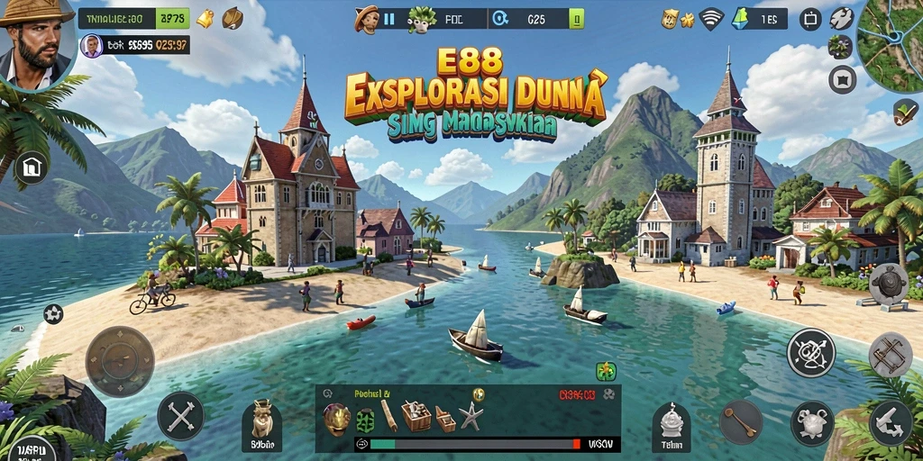 Screenshot gameplay E88 yang menampilkan grafis dan interaksi yang menarik.
