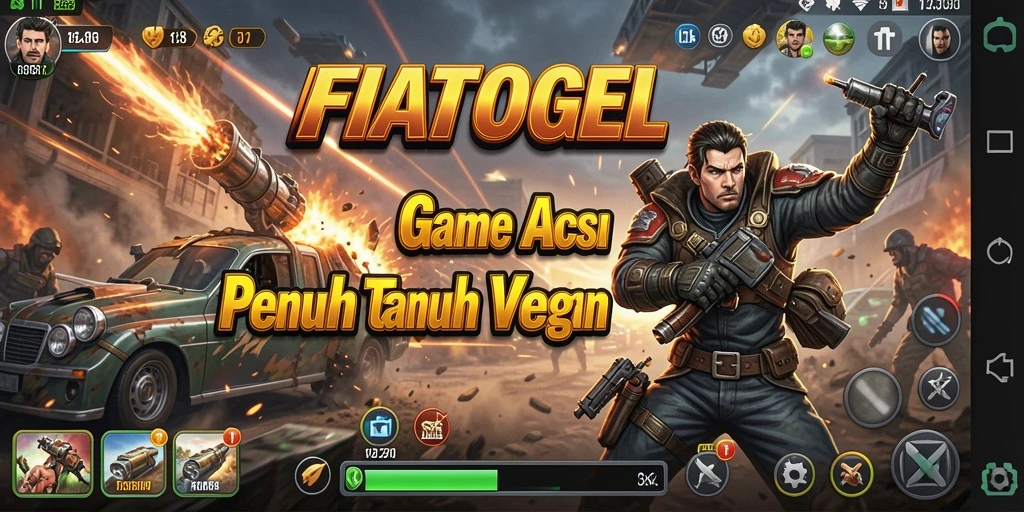 Gameplay seru dan mendebarkan di FIATOGEL dengan aksi tanpa henti.
