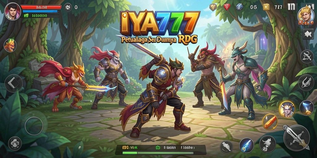 Tampilan gameplay RPG di IYA777 yang menakjubkan.