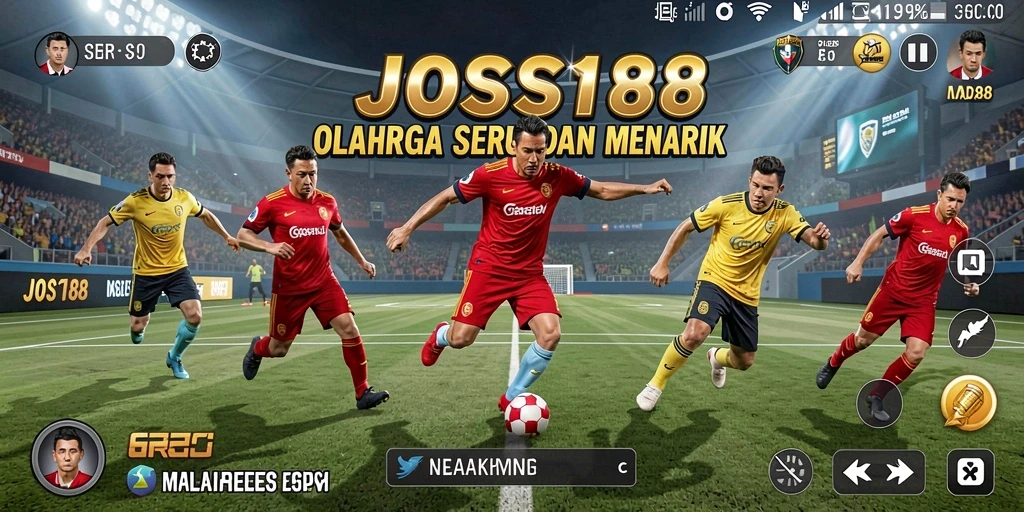 Tampilan gameplay JOSS188 yang menarik dan interaktif.