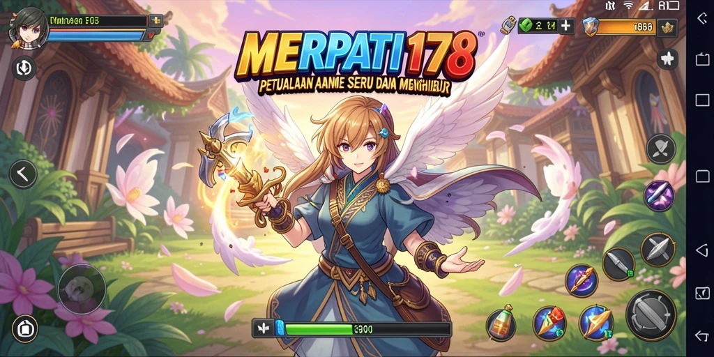 Tampilan gameplay seru dalam MERPATI178 dengan karakter Anime yang menarik.