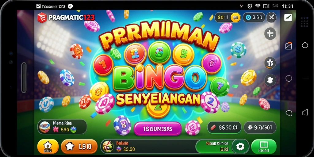 Tampilan gameplay menarik dari game Bingo PRAGMATIC123.
