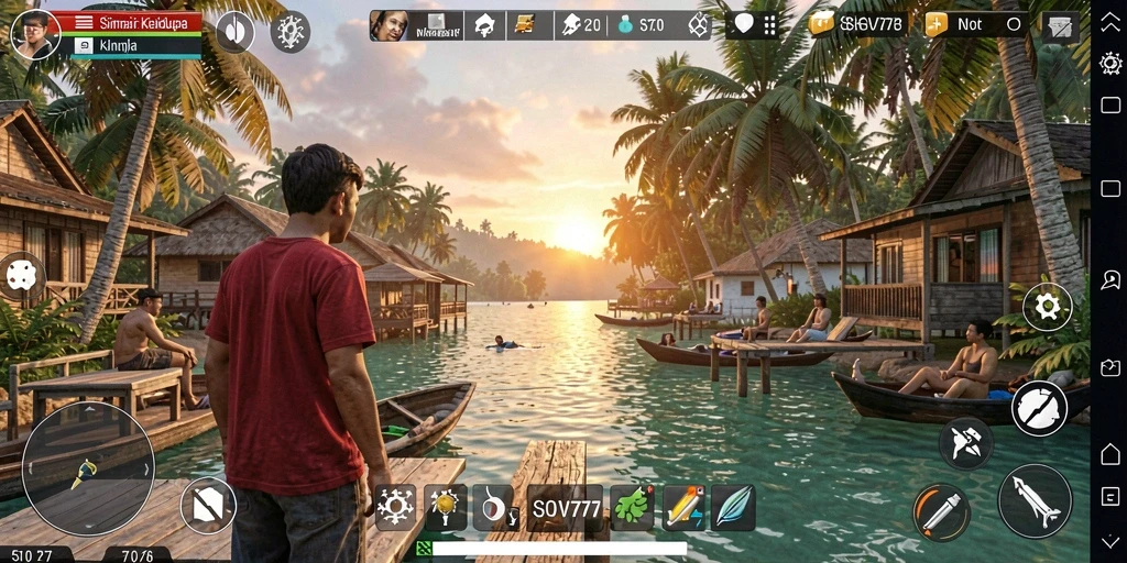 Tangkapan layar utama menampilkan gameplay menarik dari SOV777.