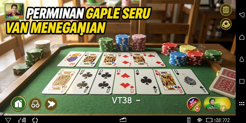 Tampilan gameplay VT38 yang mendebarkan dan interaktif.