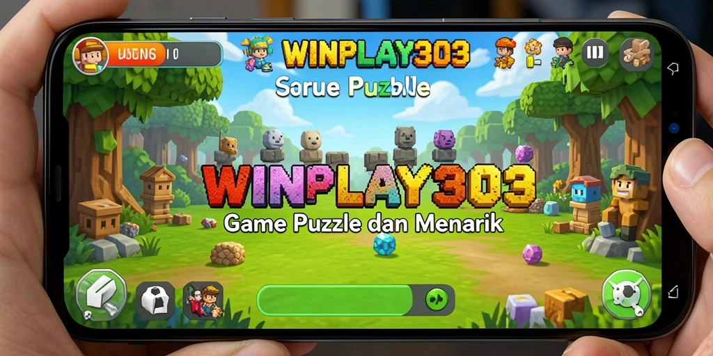 Tampilan screenshot WINPLAY303 yang menonjolkan gameplay Puzzle yang menantang.
