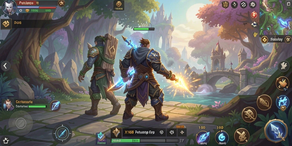 Gameplay seru dan menantang dalam X168, aksi ARPG yang mendebarkan.